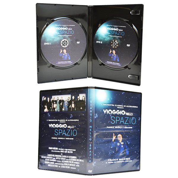 black dvd box for 2 discs